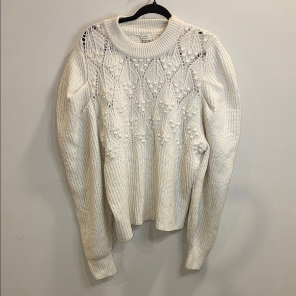 a new day Cream Textured Knit Sweater - Picture 1 of 5